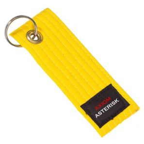 MINI KARATE BELT [KEYRING] [AA-MKBK-07]