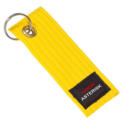 MINI KARATE BELT [KEYRING] [AA-MKBK-07]