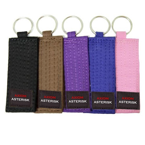 MINI KARATE BELT [KEYRING] [AA-MKBK-08]