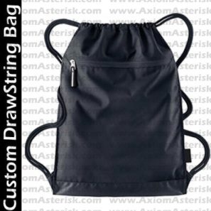 DRAW STRING BAG [ZIP TOP] [AA-DSBZ-01]