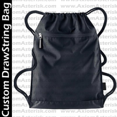 DRAW STRING BAG [ZIP TOP] [AA-DSBZ-01]