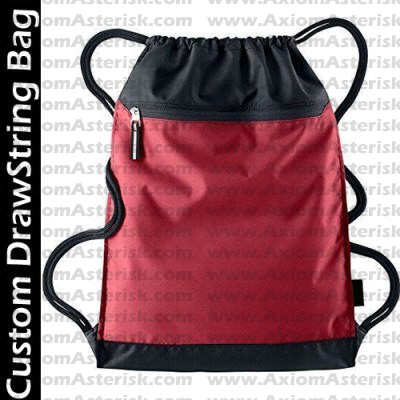 DRAW STRING BAG [ZIP TOP] [AA-DSBZ-02]