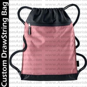DRAW STRING BAG [ZIP TOP] [AA-DSBZ-04]