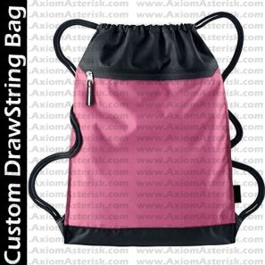 DRAW STRING BAG [ZIP TOP] [AA-DSBZ-06]