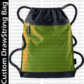 DRAW STRING BAG [ZIP TOP] [AA-DSBZ-07]