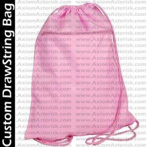 DRAW STRING BAG [ZIP TOP] [AA-DSBZ-09]