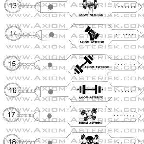 Mini Weightlifting Belt [Keychain] AA-WLBKC-11